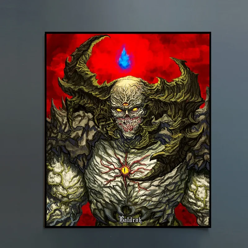 Lámina Demonio nocturno