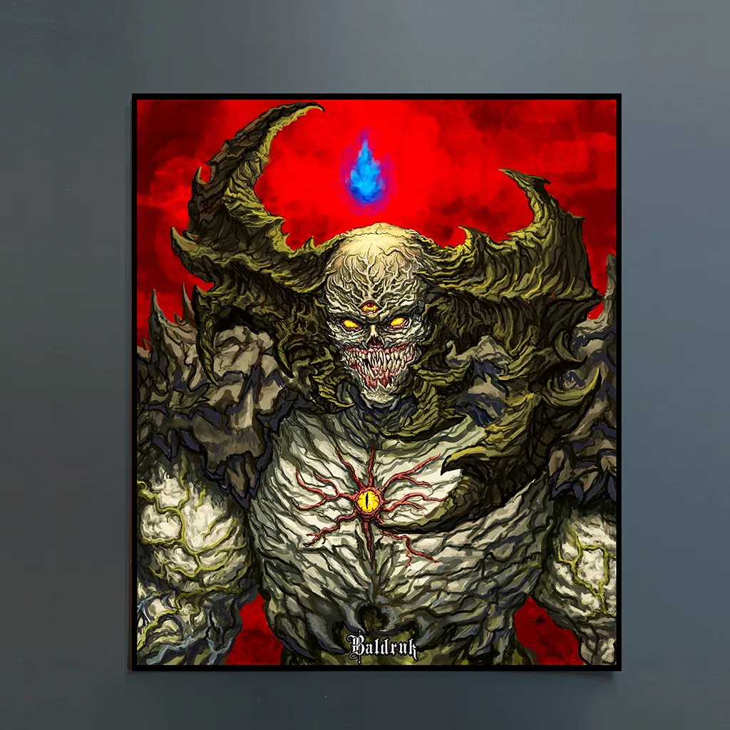 Lámina Demonio nocturno Lámina Demonio nocturno