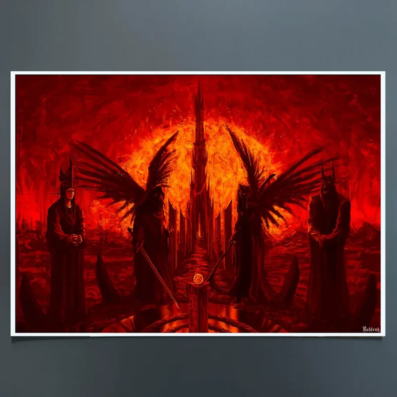 Lámina el juicio final