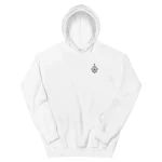 Sudadera Astaroth blanca frontal