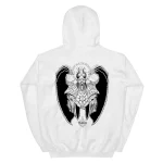 Sudadera Astaroth blanca trasera